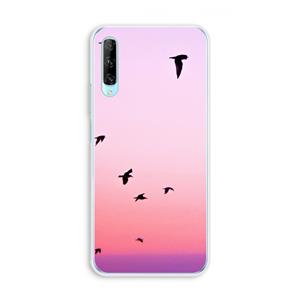 CaseCompany Fly away: Huawei P Smart Pro Transparant Hoesje