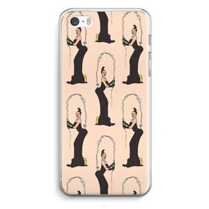 CaseCompany Pop Some Kim: iPhone 5 / 5S / SE Transparant Hoesje