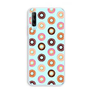 CaseCompany Donuts: Huawei P Smart Pro Transparant Hoesje