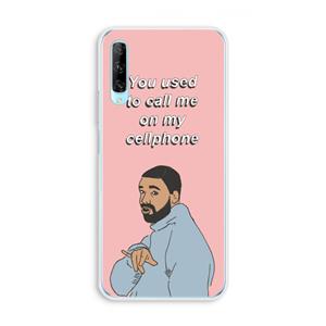 CaseCompany Hotline bling: Huawei P Smart Pro Transparant Hoesje