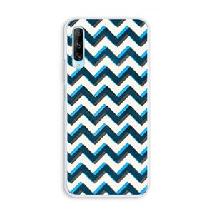 CaseCompany Onderbroken lijn: Huawei P Smart Pro Transparant Hoesje