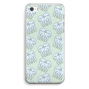 CaseCompany Octopussen: iPhone 5 / 5S / SE Transparant Hoesje