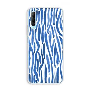 CaseCompany Blauwe nerven: Huawei P Smart Pro Transparant Hoesje