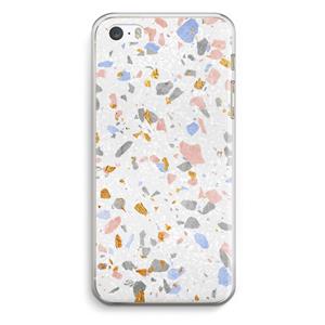 CaseCompany Terrazzo N°8: iPhone 5 / 5S / SE Transparant Hoesje