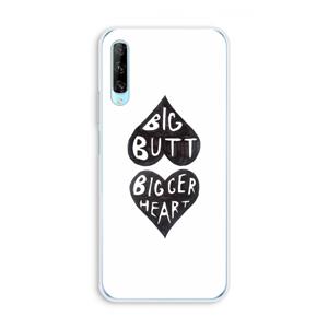 CaseCompany Big butt bigger heart: Huawei P Smart Pro Transparant Hoesje