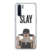 Slay All Day: Oppo A91 Transparant Hoesje