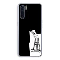Musketon Painter: Oppo A91 Transparant Hoesje