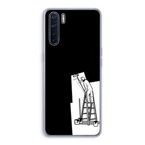 CaseCompany Musketon Painter: Oppo A91 Transparant Hoesje