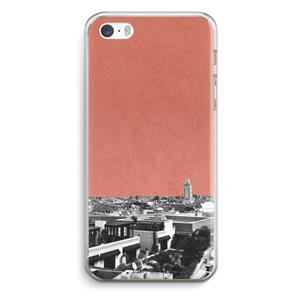 CaseCompany Marrakech Skyline : iPhone 5 / 5S / SE Transparant Hoesje