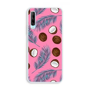 CaseCompany Kokosnoot roze: Huawei P Smart Pro Transparant Hoesje