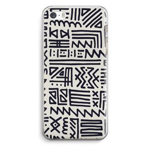 CaseCompany Marrakech print: iPhone 5 / 5S / SE Transparant Hoesje