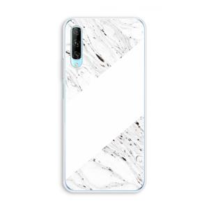 CaseCompany Biggest stripe: Huawei P Smart Pro Transparant Hoesje