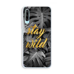 CaseCompany Stay wild: Huawei P Smart Pro Transparant Hoesje