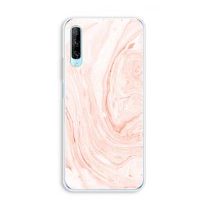 CaseCompany Peach bath: Huawei P Smart Pro Transparant Hoesje