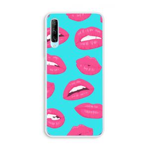 CaseCompany Bite my lip: Huawei P Smart Pro Transparant Hoesje