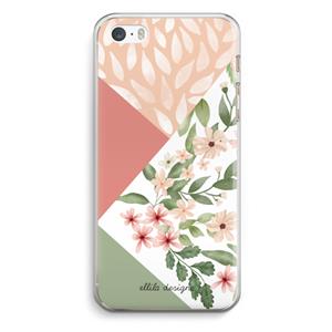 CaseCompany Sweet heaven geometrics: iPhone 5 / 5S / SE Transparant Hoesje