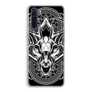 CaseCompany Oh Deer: Oppo A91 Transparant Hoesje