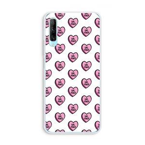 CaseCompany GIRL POWER: Huawei P Smart Pro Transparant Hoesje