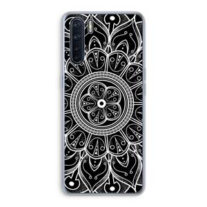 CaseCompany Roses Are Red: Oppo A91 Transparant Hoesje