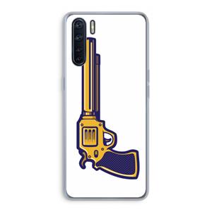 CaseCompany Pew Pew Pew: Oppo A91 Transparant Hoesje