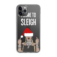 CaseCompany Came To Sleigh: iPhone 11 Pro Max Transparant Hoesje