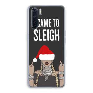 CaseCompany Came To Sleigh: Oppo A91 Transparant Hoesje