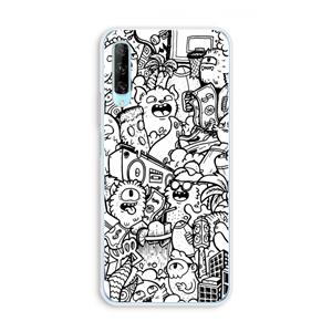 CaseCompany Vexx City #2: Huawei P Smart Pro Transparant Hoesje