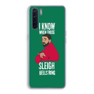 CaseCompany Sleigh Bells Ring: Oppo A91 Transparant Hoesje