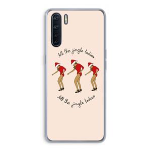 CaseCompany Jingle Ladies: Oppo A91 Transparant Hoesje