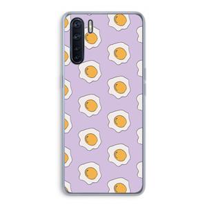 CaseCompany Bacon to my eggs #1: Oppo A91 Transparant Hoesje