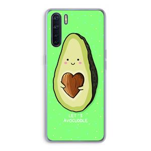 CaseCompany Avocuddle: Oppo A91 Transparant Hoesje