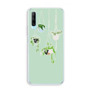 CaseCompany Hang In There: Huawei P Smart Pro Transparant Hoesje