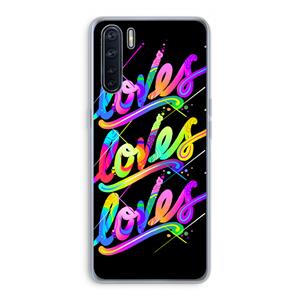 CaseCompany Loves: Oppo A91 Transparant Hoesje