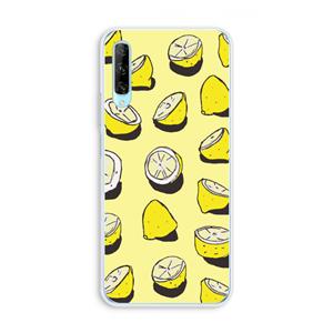 CaseCompany When Life Gives You Lemons...: Huawei P Smart Pro Transparant Hoesje
