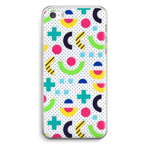 CaseCompany 8-bit N°1: iPhone 5 / 5S / SE Transparant Hoesje