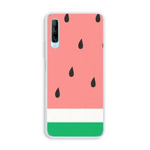 CaseCompany Watermeloen: Huawei P Smart Pro Transparant Hoesje
