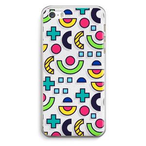 CaseCompany 8-bit N°6: iPhone 5 / 5S / SE Transparant Hoesje