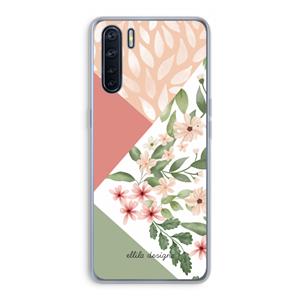CaseCompany Sweet heaven geometrics: Oppo A91 Transparant Hoesje