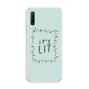 CaseCompany It's Lit: Huawei P Smart Pro Transparant Hoesje