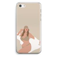 CaseCompany One of a kind: iPhone 5 / 5S / SE Transparant Hoesje