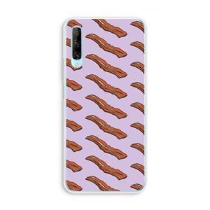 CaseCompany Bacon to my eggs #2: Huawei P Smart Pro Transparant Hoesje