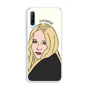 CaseCompany Mary Kate: Huawei P Smart Pro Transparant Hoesje