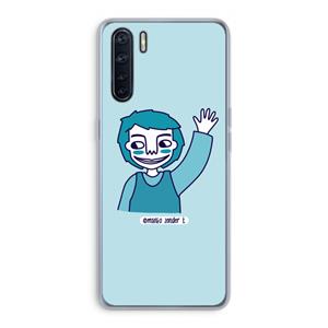 CaseCompany Zwaai: Oppo A91 Transparant Hoesje