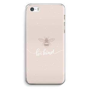 CaseCompany Be(e) kind: iPhone 5 / 5S / SE Transparant Hoesje