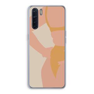 CaseCompany Bikini body: Oppo A91 Transparant Hoesje