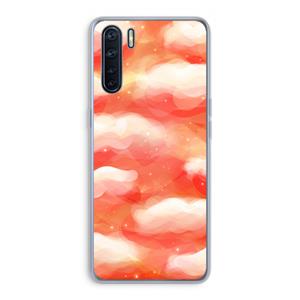 CaseCompany Lichte Wolken: Oppo A91 Transparant Hoesje