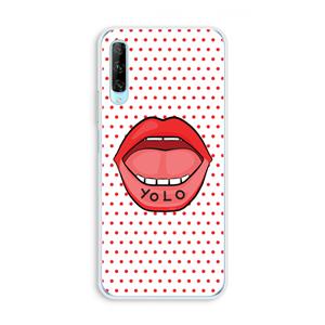 CaseCompany Yolo Denise: Huawei P Smart Pro Transparant Hoesje