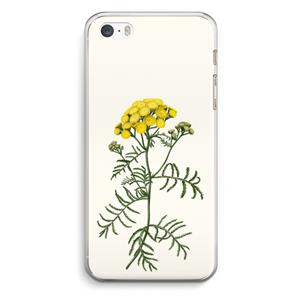 CaseCompany Tansy: iPhone 5 / 5S / SE Transparant Hoesje