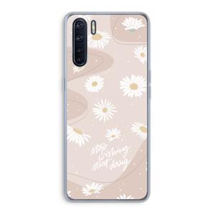 CaseCompany Daydreaming becomes reality: Oppo A91 Transparant Hoesje