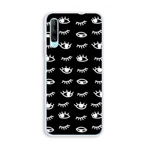 CaseCompany Eye pattern #3: Huawei P Smart Pro Transparant Hoesje